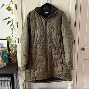 Columbia Women’s Coat Waitsburg Ridge II Long Jacket Army Green